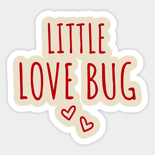 Little Love Bug Cute Valentine's Day Sticker